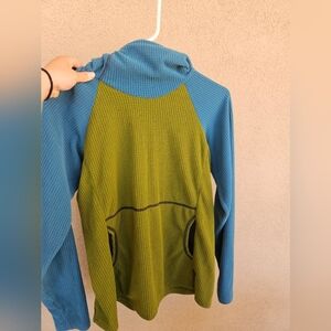 Melanzana Women's S Microgrid Fleece Hoodie- LIKE NEW